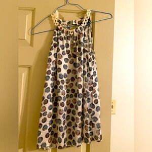 Etcetera Silk Halter Top EUC